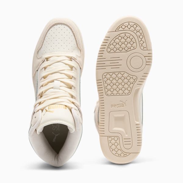 Tenis para mujer PUMA Rebound LayUp SL, Warm White-Alpine Snow-Sugared Almond, extralarge